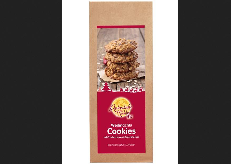 Cookies 330g VS © 2016 Antersdorfer Mühle GmbH & Co. Vertriebs KG