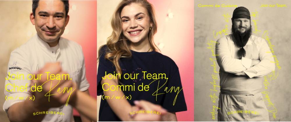 online-Kampagne „JOIN OUR TEAM“