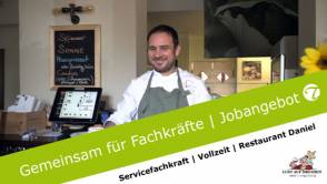 Servicefachkraft gesucht | Restaurant Daniel | Jobvideo | Topfgucker-TV