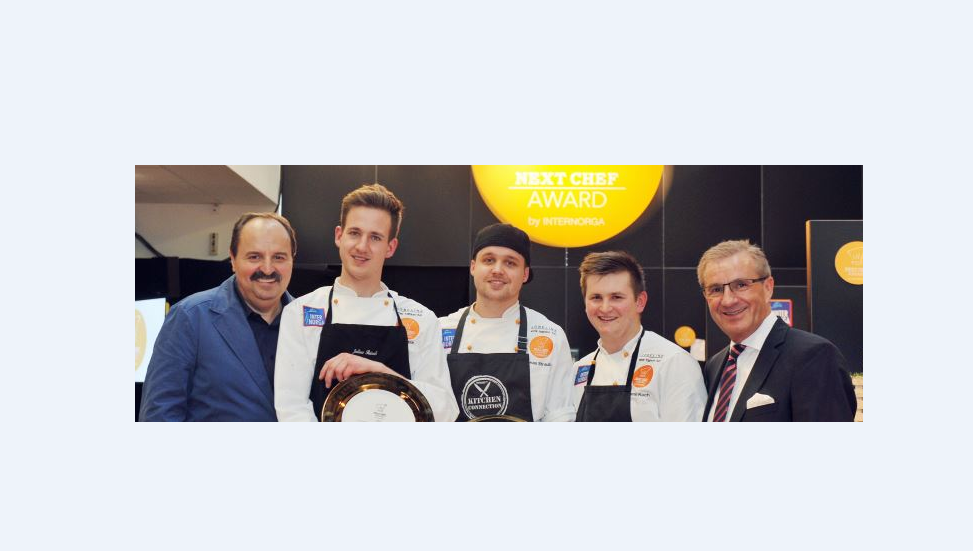 Jonas Straube gewinnt den INTERNORGA Next Chef Award 2016! Koch-Talent aus Hamburg erhält eigenes Kochbuch im TEUBNER Verlag