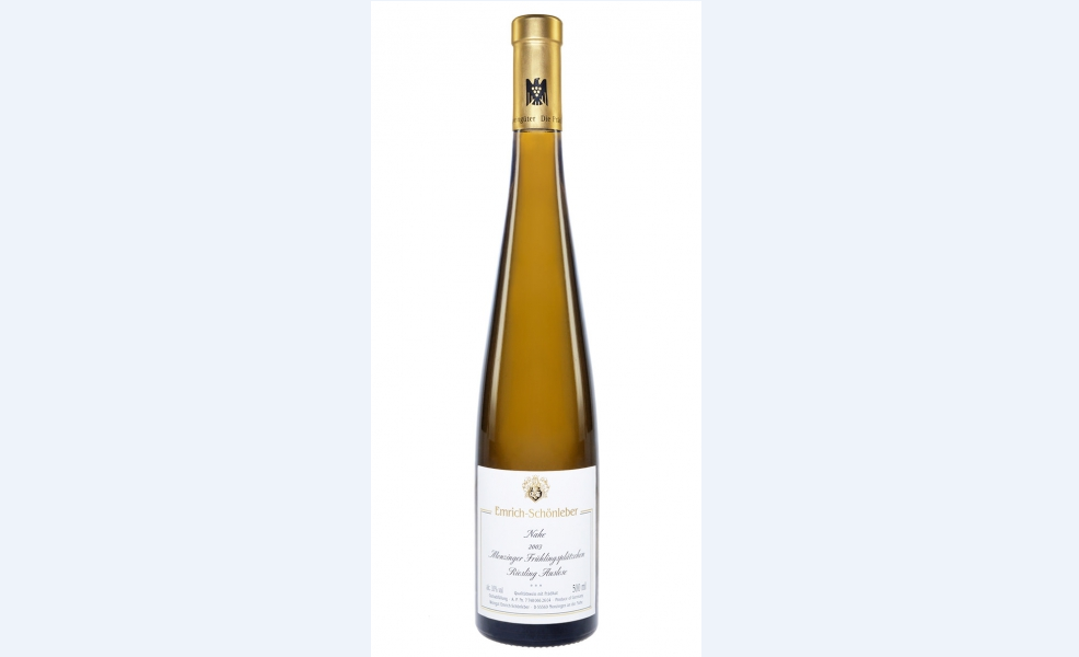 Der Emrich Schönleber Monzinger Riesling Auslese Goldkapsel 0,5L 2003 © 2016 xanthurus GmbH