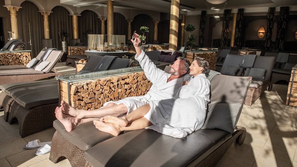 Ruheraum im Genießerhotel Bergergut