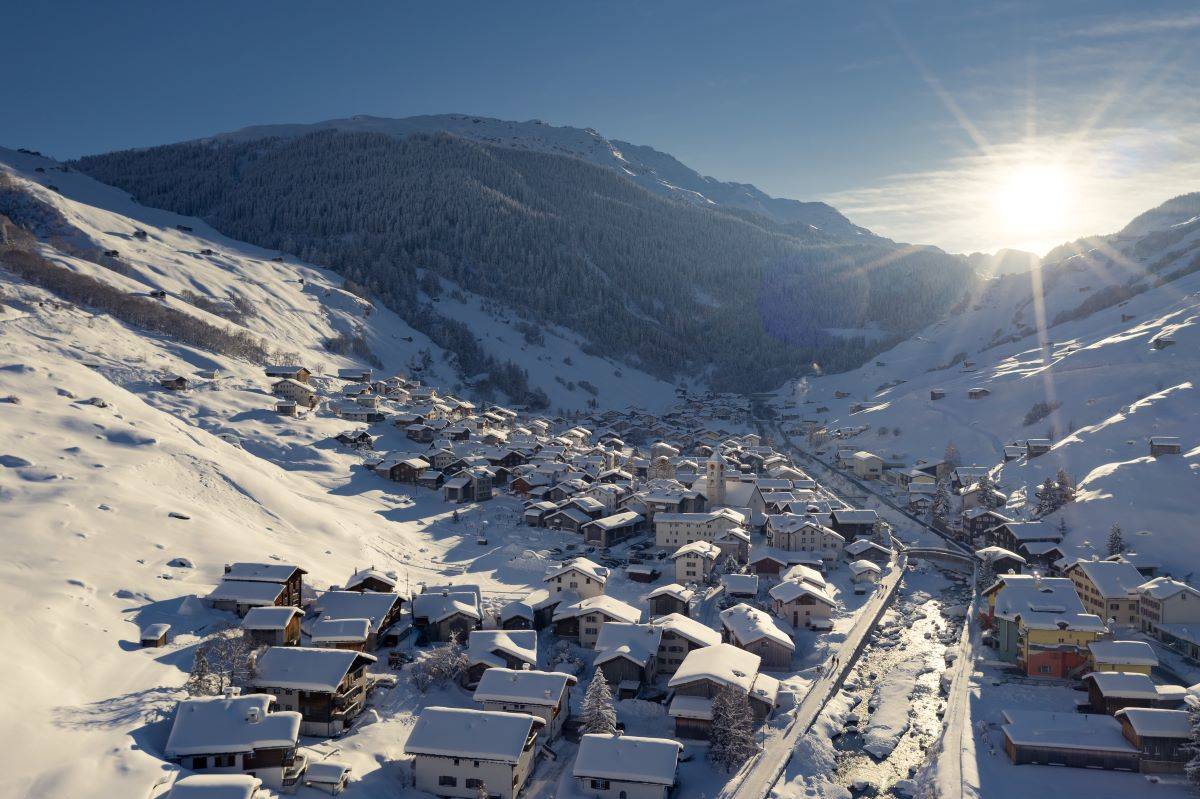 Vals im Winter © Visit Vals