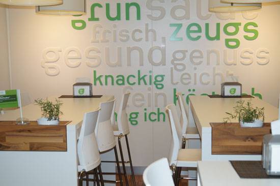 Gastgeberempfehlung grünzeugs - Salatbar in Dresden