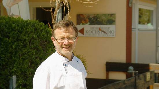 Dieter Mayer, Inhaber und Chefkoch vom Kochstudio Allgäu