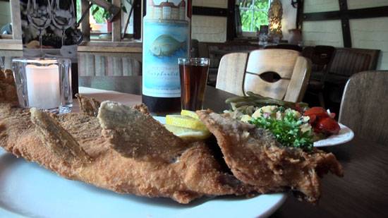 Rezeptfoto zum Halber, panierter Karpfen fränkischer Art | Topfgucker-TV Halber, panierter Karpfen fränkischer Art | Topfgucker-TV