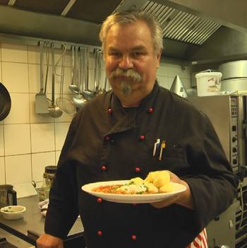 Küchenleiter Joachim Seidler Suppenküche Dresden