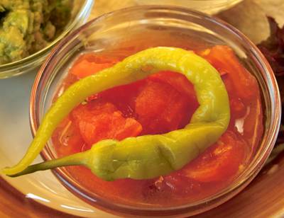 Red Hot Salsa mit Tomate