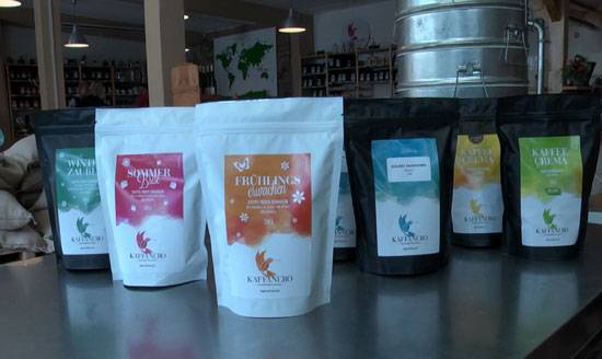 Filterkaffee mit Gewürzen von Kaffanero - Sommerbrise, Frühlimngserwachen